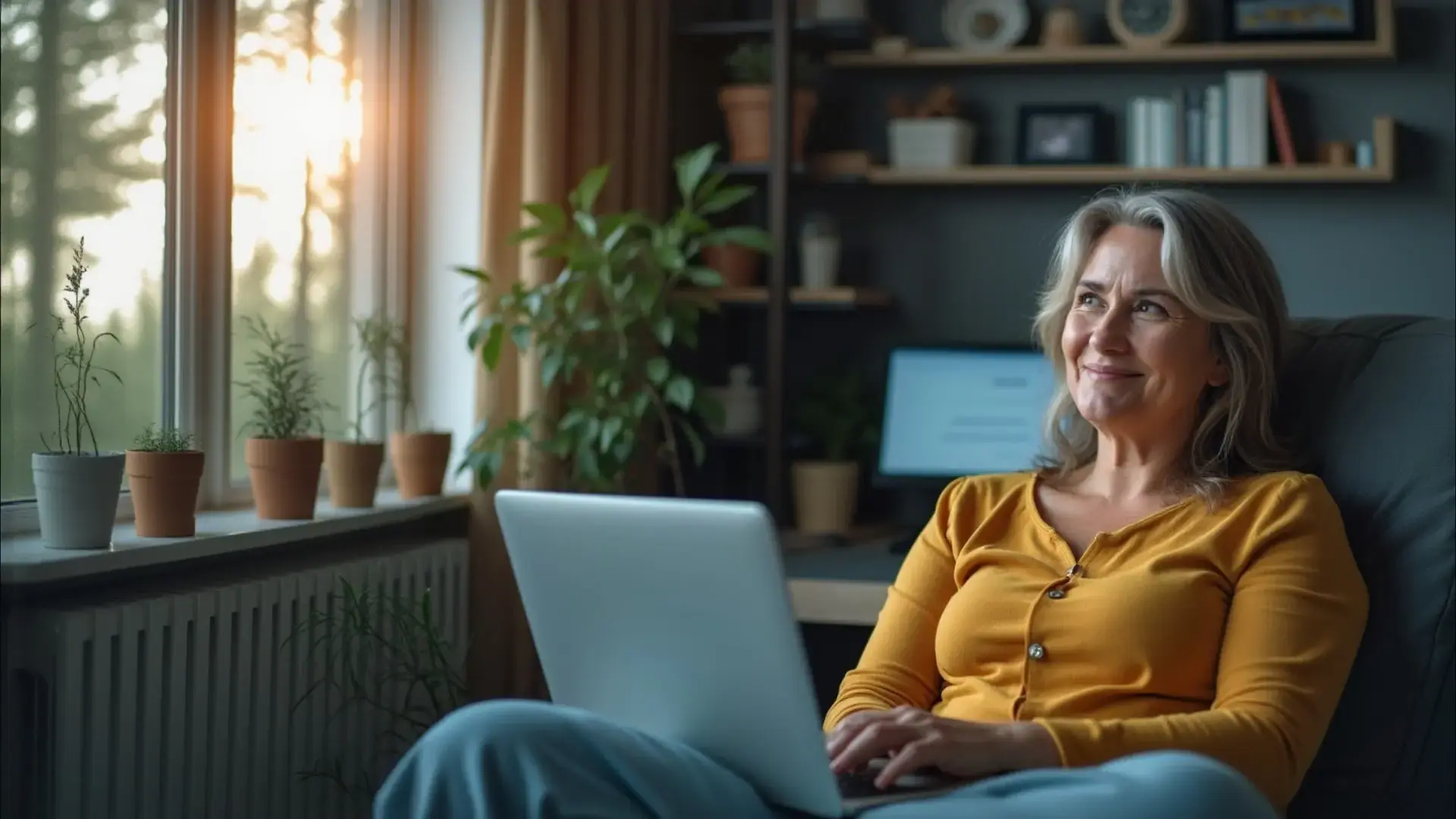 Confident creator at their desk